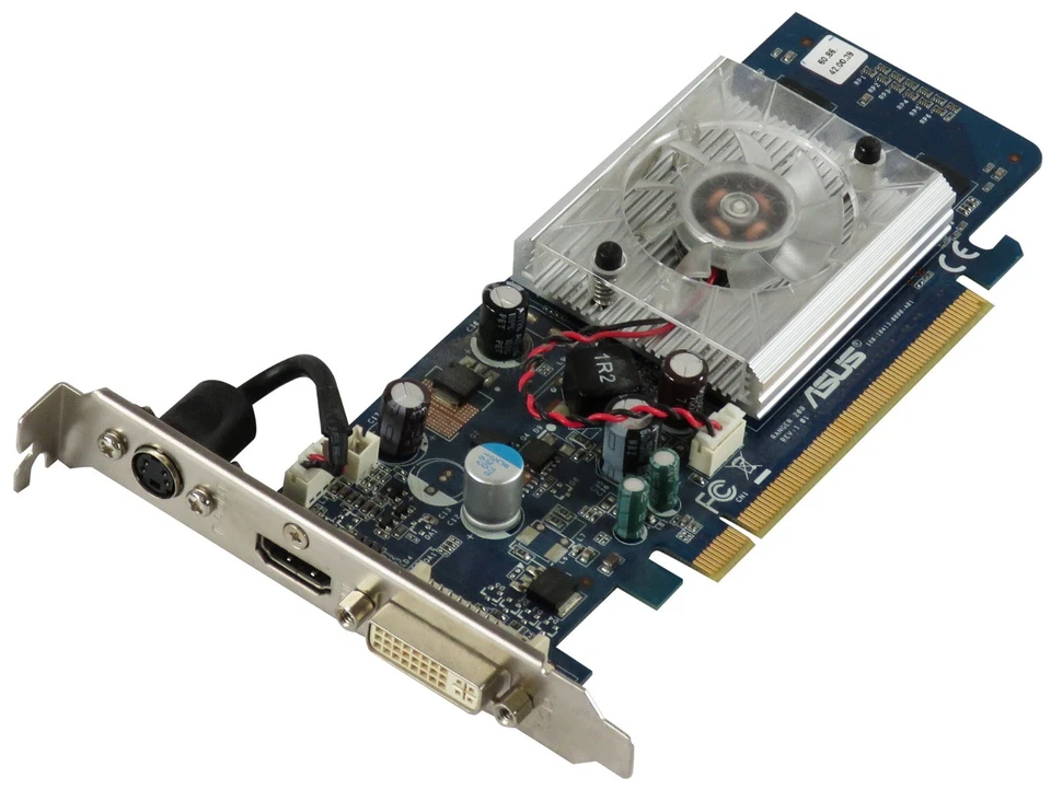 Asus NVIDIA GeForce 8400GS 256MB C7AS902-02696 Ranger 200 PCIe X16 - Image 1 of 2