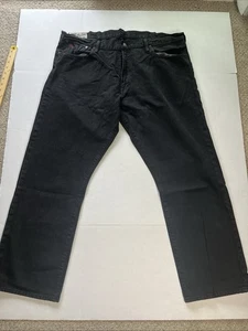 Pantalones de mezclilla negros con ribete 867 de ajuste clásico Polo Ralph Lauren para hombre talla 40x30 - Imagen 1 de 9