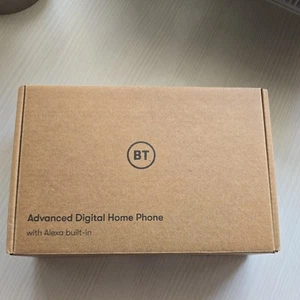 BT Advanced Digital Home Phone with Alexa Built-In, Black new in box unused - Photo 1/4