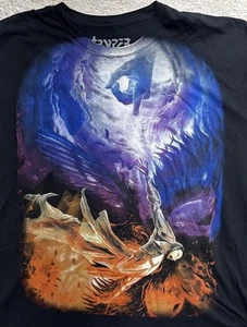 STRYPER Metal T-Shirt Flames Angel Demon Christian Band Tee Made In USA Mens 3XL - Picture 1 of 5