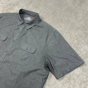 Camisa Croft & Barrow Botón Secado Rápido Para Hombres XL Verde Aire Libre Senderismo Gorpcore - Imagen 1 de 9