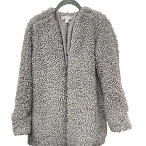 Band of Gypsies Sherpa Sweater Jacket Small - Picture 1 of 4