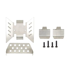 1/10 RC Car Steel Chassis Guard Plate for Axial SCX10 III Crawler DIY Upgrade G - Picture 1 of 15
