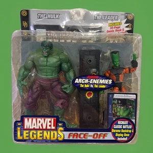 ToyBiz Marvel Legends - The Hulk vs The Leader Face Off - Neu im Paket 2er Pack - Bild 1 von 6
