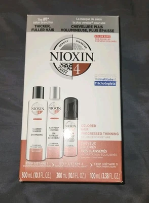 NIOXIN System 4 Starter Kit Shampoo, Conditioner, Treatment Colored Hair - Image 1 of 2