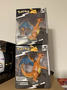 Charizard Pokemon Select Modellino Articolato 6" Serie 1 Jazwares PKW2407 - Foto 1 di 1