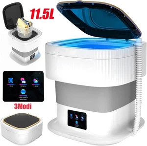 Mini lavadora plegable 11,5 L lavadora de viaje lavadora de camping - Imagen 1 de 17