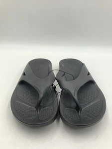Oofos Original Recovery Comfort Zehentrenner Flip-Flop Sandale, schwarz in Damen 9 Herren 7 - Bild 1 von 9