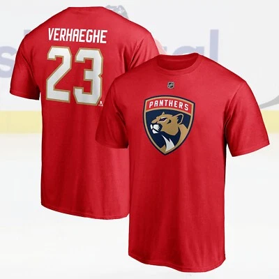 LO ÚLTIMO - Carter Verhaeghe #23 Florida Panthers 2025 nombre y número para fanáticos Foto 1 de 4