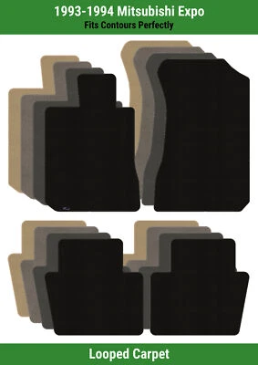 Lloyd Classic Loop Front & Rear Row Carpet Mats for 1993-1994 Mitsubishi Expo  - Image 1 of 4