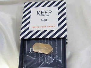 Keep Collective Gold - PROVERBIOS 3:5 VERSÍCULO BÍBLICO encanto sin usar, en caja CONFÍA EN EL SEÑOR - Imagen 1 de 2