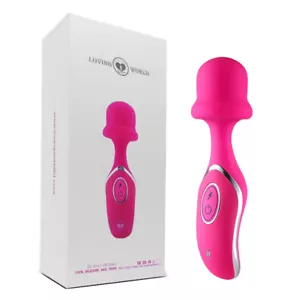 Body Wand Massager Women Cordless Waterproof rotating Handheld With USB recharge - Picture 1 of 18