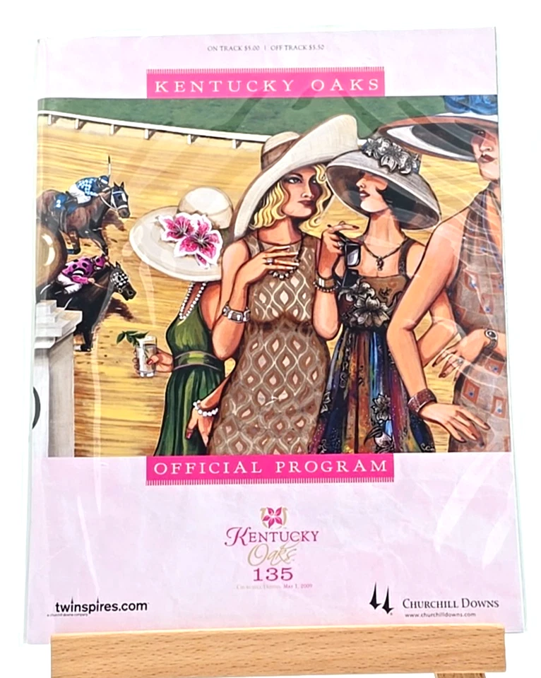 135th Running of the Kentucky Oaks Program 2009, Rachael Alexandra, nuevo/casi nuevo Foto 1 de 3