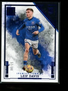 2024-25 Panini Immaculate Leif Davis Blue /25 RC #24 - Imagen 1 de 2