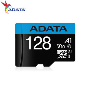 ADATA Premier 128Go microSDXC A1 UHS-I U1 V10 Cartes mémoire Adaptateur gratuit