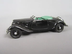 C182 UH Citroën 7B Cabriolet 1934 Black Saga Of The Tractions 1:43 - Picture 1 of 8