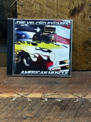 The Vel-cro Pygmies American Muscle Signed CD 2006 BFE Rare Glam Rock Foto 1 de 4