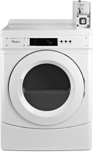 Whirlpool CED9150GW 27 Inch Electric Dryer with 6.7 Cu. Ft. Capacity, Coin Drop - Picture 1 of 4