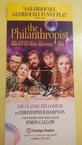 Lily Cole Signed Theatre Flyer - Picture 1 of 3