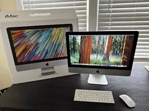 Apple iMac Silver 21.5-inch (Retina 4K) 3 GHZ 6-Core i5 (2019)  A2116 16GB - Picture 1 of 9