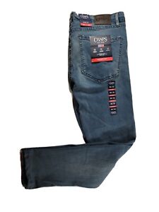 CHAPS Skinny Fit Mid-Rise Comfort Stretch Jeans MENS 36 x 30 NEW NWT MSRP $65