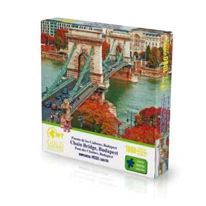 Chain Bridge, Budapest 1000 Piece puzzle - Picture 1 of 1