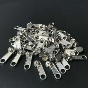 50/100Pcs 3# Nylon coil zipper slider DIY zipper slider sewing tool - Picture 1 of 3