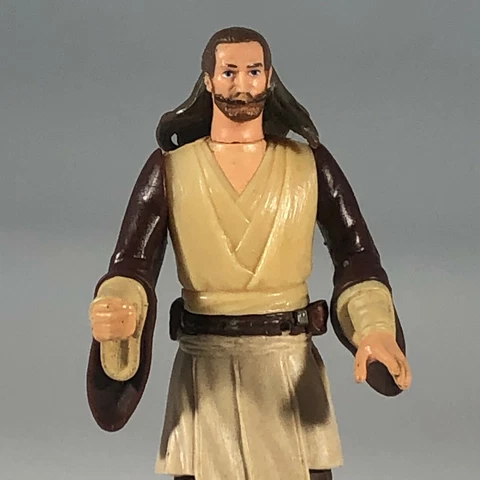 Star Wars Episode 1 Qui-Gon Jinn Action Figure Vintage 1998 Cover