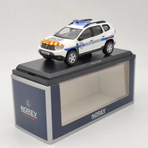 Norev 1/43 Dacia Duster Police Municipale 2020 White Diecast Models Car - Imagen 1 de 7