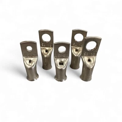 Heavy Duty Copper Tube Terminals Terminal Cable Lug Eyelet Crimp All Sizes - Image 1 of 4