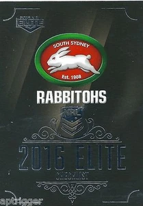 2016 NRL Elite Base Card (133) RABBITOHS Checklist - Picture 1 of 1