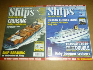 Ships Monthly Magazine X2 July & October both from 2004 - Picture 1 of 4