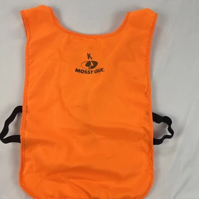 MOSSY OAK ORANGE HUNTERS VEST Large FITS UP TO 42" CHEST USA MADE Deer Hunting - Image 1 of 4