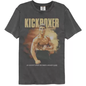 T-shirt uomo Kickboxer film tramonto sfondo sport antico o gioco mortale - Foto 1 di 6