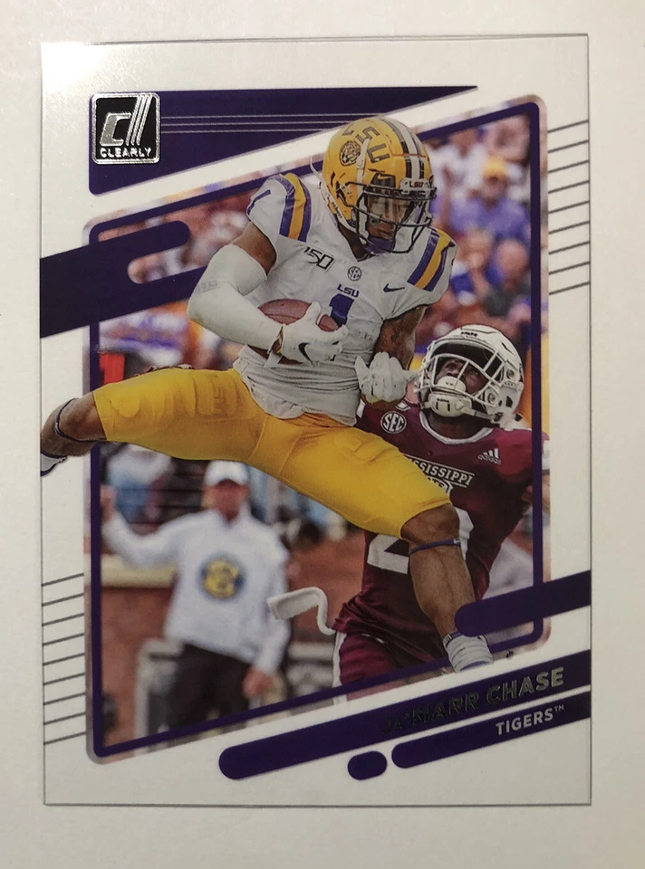 2023 Chronicles Draft Picks Ja'Marr Chase Donruss Clearly - Image 1 of 1