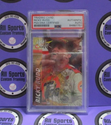 Ricky Rudd Autographed Signed 1995 Wheels High Gear Racing Card #89 PSA Slab - Image 1 of 4