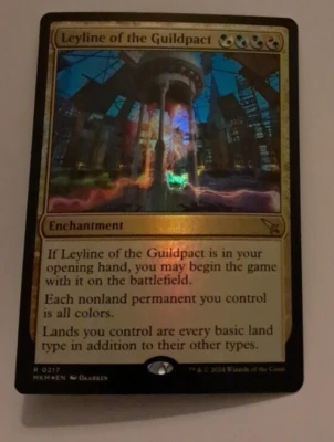 Leyline of the Guildpact FOIL NM/M Magic the Gathering Murders Karlov Manor MTG - Image 1 of 2