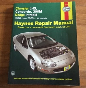 Haynes Repair Manual 25026 LHS Concorde 300M Intrepid 98-03 Shipping Is Free! - Foto 1 di 1