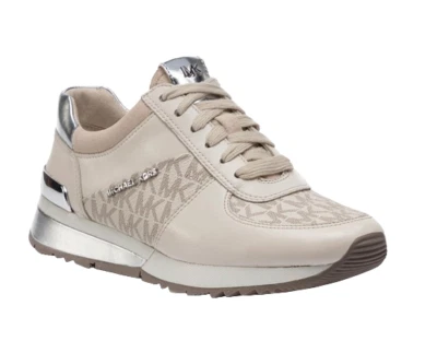 MICHAEL KORS IVORY WOMENS TENNIS SHOE SIZES 6-8.5 ,43R6ALFP2B VAN - Image 1 of 3