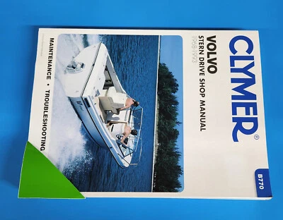 Manual de taller de servicio Clymer B770 Volvo AQ 105A - GM 454 1968 - 1993 Foto 1 de 3