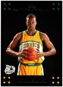 2007-08 Topps #115 Jeff Green - Rookie RC KOSTENLOSER VERSAND! - Bild 1 von 2