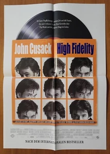 Kino # Filmplakat # High Fidelity # 2000 # A-2 # gefaltet # unbenutzt - Picture 1 of 1