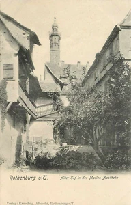 Cartolina Germania Rothenborg Marien-Farmacia Farmacia non spedita indivisa C. 1906 - Foto 1 di 2