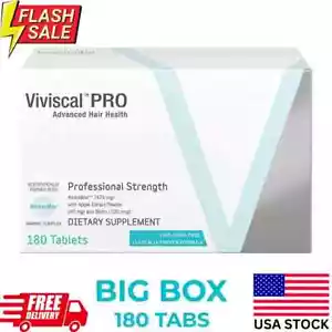 VIVISCAL PRO - Professional Hair Growth Supplement 180 Tablets, Expiring in 2027 - Picture 1 of 4