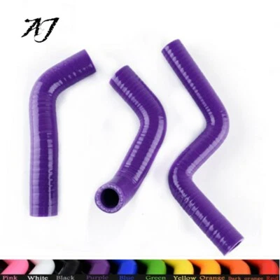 Kit de manguera de refrigerante de radiador de silicona púrpura para KAWASAKI KX85 KX100 2014-2017 2016 Foto 1 de 4