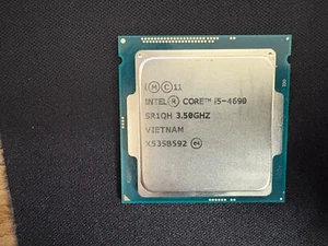 CPU INTEL CORE I5-4690 SOCKET 1150 LGA PROCESSORE MAX 3.9GHZ 6MB QUAD CORE - Foto 1 di 1