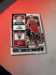 2023-24 Contenders Optic International Zach Lavine Black White /25 - Picture 1 of 2
