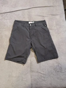 Fjallraven Men's Kiruna Shorts Size 29 Gray Button Fly Drawstrings 10" Inseam - Picture 1 of 9