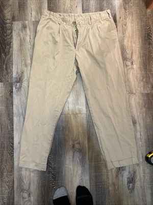 Bills Khakis 裤子复古斜纹男式 36/28 码 100% 棉美国制造 (1) — 第 1/4 张图片