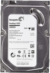 Seagate Barracuda ST2000DM001 2TB interne Festplatte HDD 3.5" 7200 RPM SATA 2 TB - Bild 1 von 1
